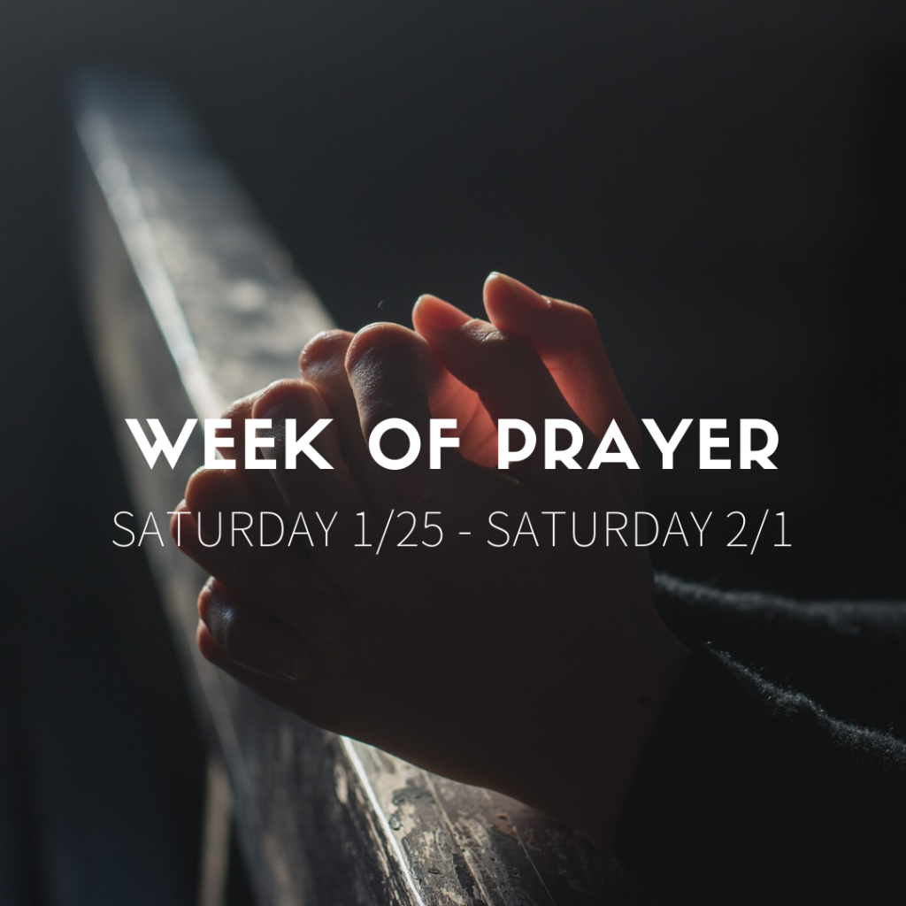 2020 Week of Prayer